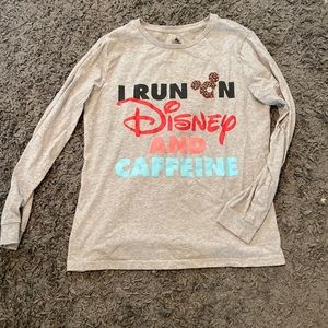 Gray Disney long-sleeve tshirt